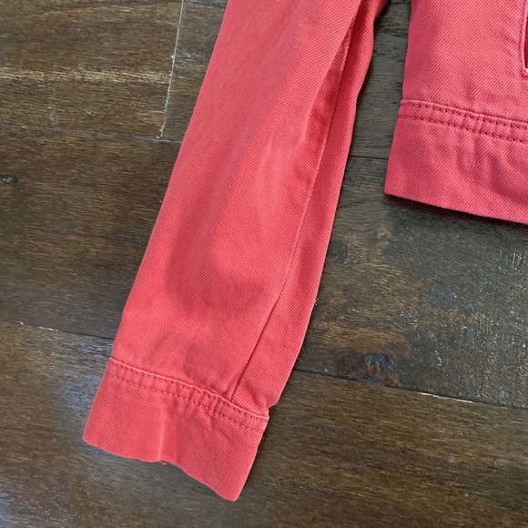 Free People- Rumors strawberry spritz denim jacket-XS-EUC - Picture 7 of 13